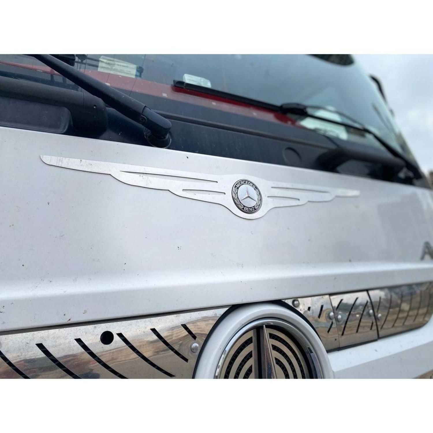Mercedes Axor ÖN LOGO ETRAFI KROMU