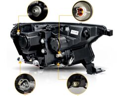 RANGER IÇIN UYUMLU T7 T8 MUSTANG IÇIN UYUMLU LED FAR