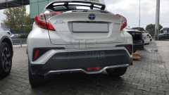 TOYOTA C-HR 2016-2019 ARKA TAMPON ALT ÇITASI NIKELAJ