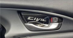 CIVIC FC5 2016-2020 IÇIN UYUMLU IÇ KAPI KOLU IÇ KAPLAMA FÜME