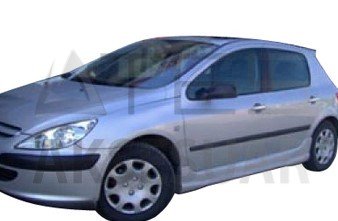 PEUGEOT 307 Yan MARŞPİYEL TAKIMI Boyalı