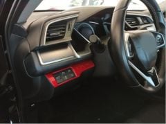 CIVIC FC5 2016-2020 IÇIN UYUMLU KONTROL PANEL KAPLAMA- KIRMIZI