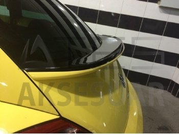 VW New Beetle 2012 Bagaj Spoiler Tek Renk