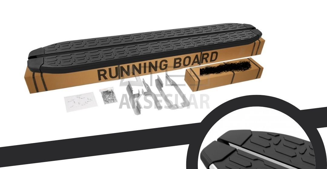 SSANGYONG	MUSSO	FİRST SİYAH YAN BASAMAK