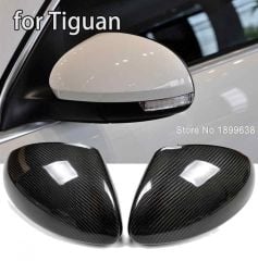 Volkswagen Tiguan 2007-2015 Ayna Kapakları Ayna Kapağı 2 Parça Karbon
