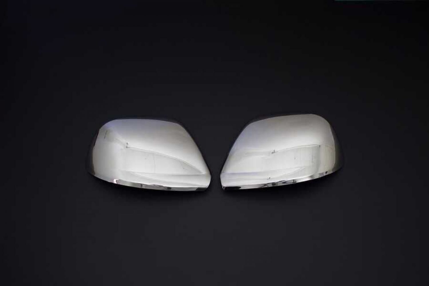 Volkswagen Touareg 2008-2010 Ayna Kapakları Ayna Kapağı 2 Parça Taşlı