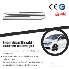 Renault Megane 5 2020 Çamurluk ABS Krom