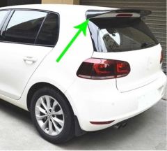 GOLF 6 IÇIN UYUMLU SPOILER (PIANO BLACK)