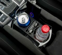 CIVIC FC5 2016-2020 IÇIN UYUMLU USB PORTLU ORTA KONSOL KUTUSU KARBON
