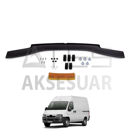 Fiat Ducato Ön Kaput Koruyucu Rüzgarlık 4mm (ABS) 02-200