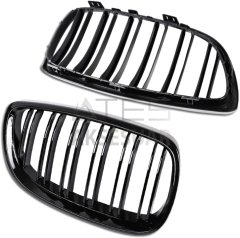 BMW 3 SERISI E92 2006-2009 M3 BÖBREK (CIFT CIZGI PANJUR) PIANO BLACK