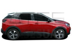 Peugeot 3008 Krom Cam Çıtası 8 Parça 2016 ve Sonrası