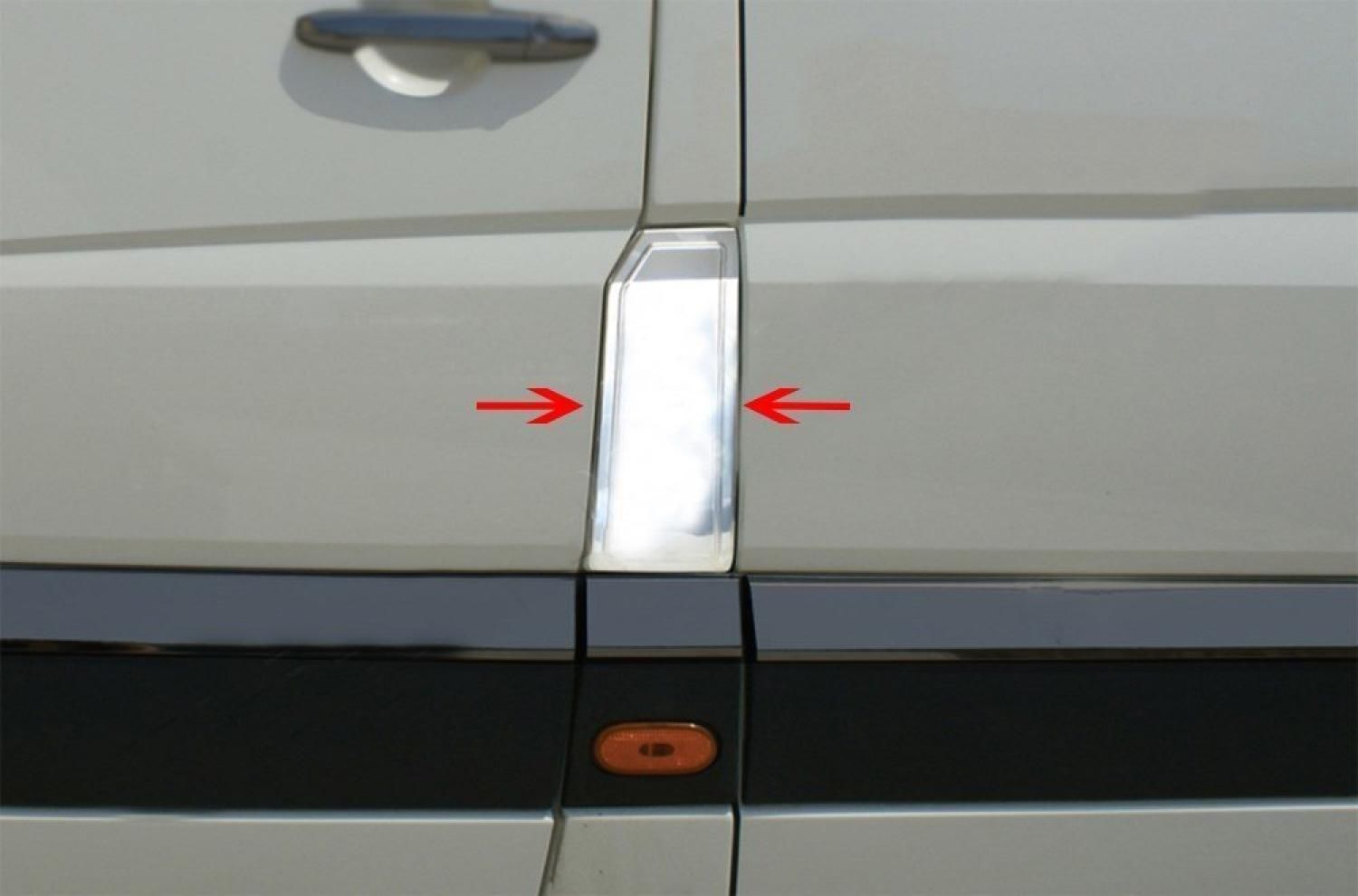 Mercedes Sprinter Depo Kapağı Paslanmaz Çelik 2006-