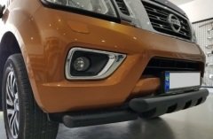 NISSAN NAVARA SİYAH ÖN KORUMA SNAKE SERİSİ