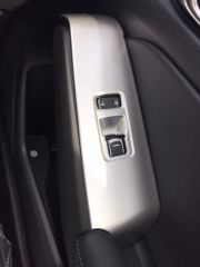 CIVIC FE1 2022 IÇIN UYUMLU  CAM DUGME KAPLAMA - SILVER