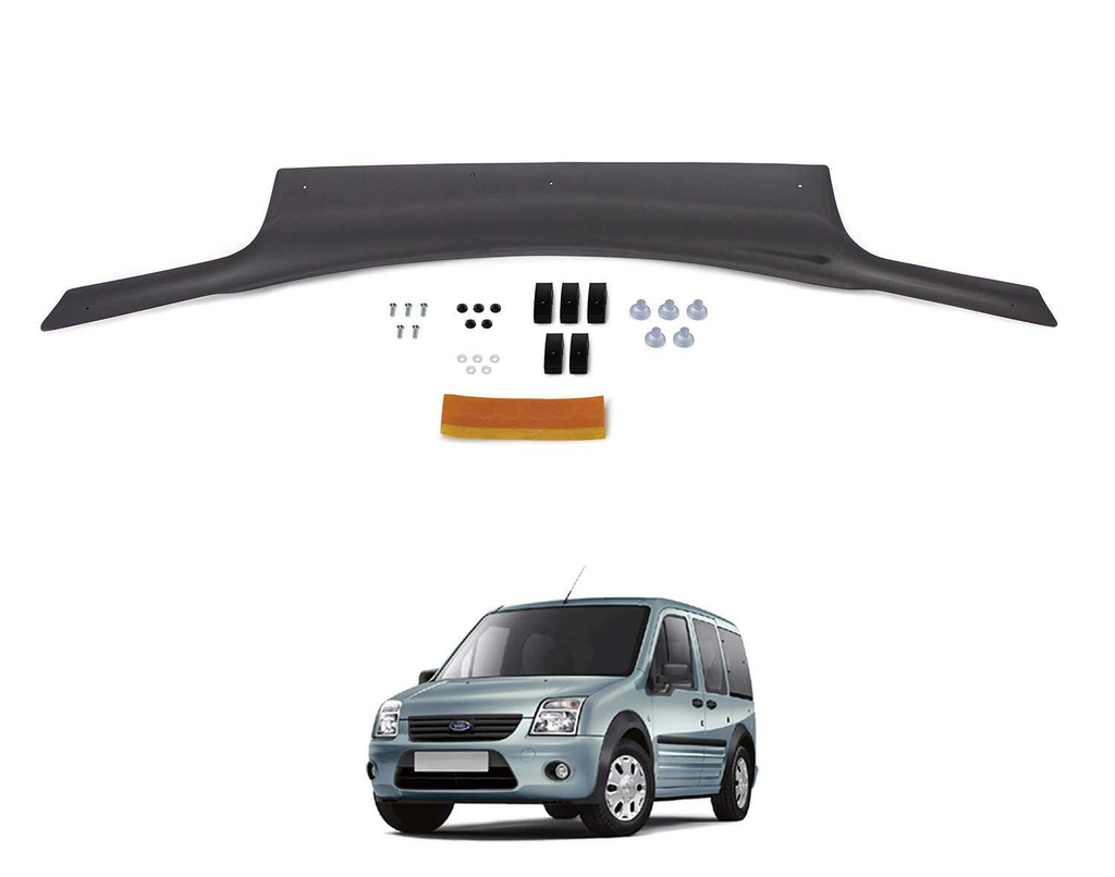 Ford Connect Ön Kaput Koruma Rüzgarlık 4Mm Abs 2008-13