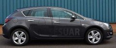 Opel Astra J HB Krom Cam Çerçevesi 12 Parça 2010-2014 Arası