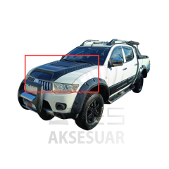 Mitsubishi L200 Ön  Kaput Scopp Kaplama Fiber
