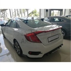 HONDA CIVIC FC5 2016-2021 TYPER MODEL CAM ÜSTÜ SPOILER (BOYASIZ)