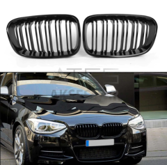 BMW 1 SERISI F20 2011-2015 M BOBREK CIFT CIZGI PANJUR PIANO BLACK