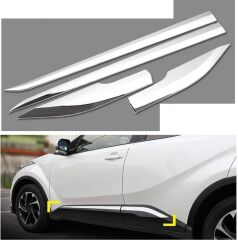 C-HR 2016-2019 IÇIN UYUMLU KROM KAPI ÇITASI