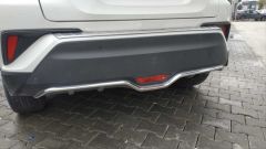 C-HR 2016-2019 IÇIN UYUMLU ARKA TAMPON ALT ÇITASI NIKELAJ