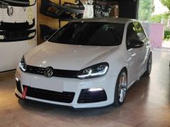 GOLF 6 IÇIN UYUMLU 7.5 GÖRÜNÜM J LED FAR  (UZUN KISA LED AMPUL -TAM DOLU)