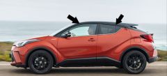 C-HR 2016-2019 IÇIN UYUMLU CAM NIKELAJI