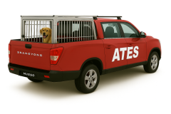 Ssangyong Musso Köpek Taşıyıcı