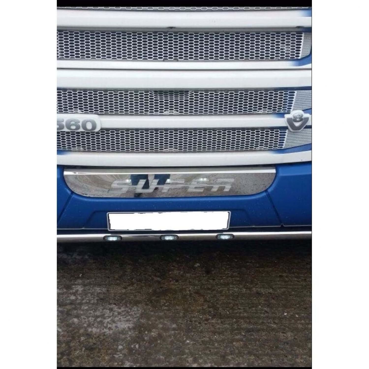 Scania  DAR GENİŞ PANJUR ALTI SÜPER KROMU 2010-2016
