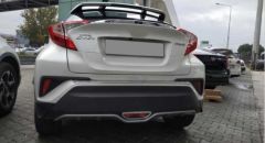 C-HR 2016-2019 IÇIN UYUMLU ORTA STOP LAMBA ÇERÇEVESI NIKELAJ