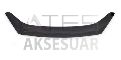 Ford Courier Ön Kaput Koruyucu Rüzgarlık 4mm (ABS) 2014