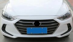 ELANTRA 2016-2019 IÇIN UYUMLU FAR KAPLAMASI NIKELAJ