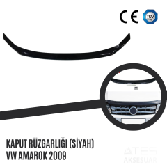 Kaput Rüzgarlığı (Siyah) Vw Amarok 2009