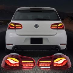 GOLF 6 IÇIN UYUMLU DRAGON LED STOP (KIRMIZI)