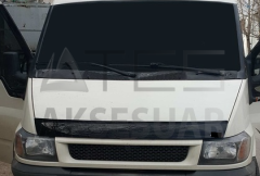 Ford Transit Ön Kaput Koruyucu Rüzgarlık 4mm (ABS) 02-06