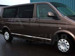 VW T5 Transporter Krom Yan Kapı Çıtası 7 Prç. (U.Ş) 2010 Üzeri