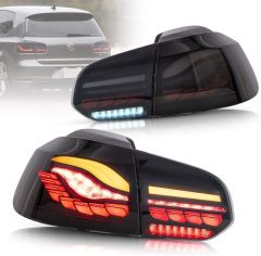 GOLF 6 IÇIN UYUMLU DRAGON LED STOP (SMOKE)