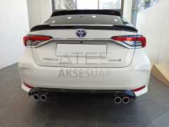 TOYOTA COROLLA 2019+ BAGAJ USTÜ SPOILER B DIZAYN (PIANO BLACK)