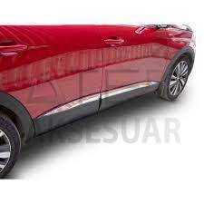 Peugeot 3008 Krom Yan Kapı Çıtası 4 Prç. 2016 Üzeri