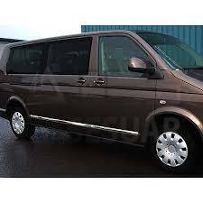 VW T6 Transporter Krom Yan Kapı Çıtası 7 Prç. (U.Şasi) 2015 Üzeri