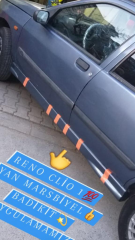 Renaul Clio 1 Marşpiyel