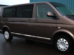 VW T5 Transporter Krom Yan Kapı Çıtası 7 Prç. (U.Ş) 2010 Üzeri