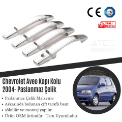 Chevrolet Aveo 2004 Kapı Kolu Paslanmaz Çelik