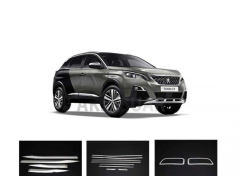 Peugeot 3008 3 Parça Krom Set 2016 ve Sonrası