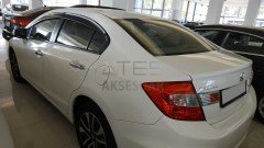 HONDA CIVIC FB7 2012-2015 CAM RÜZGARLIGI KROM (ÇITALI)