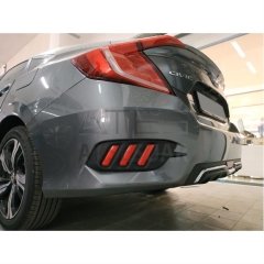 HONDA CIVIC FC5 2016-2020 ARKA SIS 3 CIZGI KIRMIZI