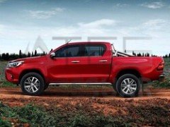 Toyota Hilux Krom Cam Çıtası 4 Parça 2015 ve Sonrası