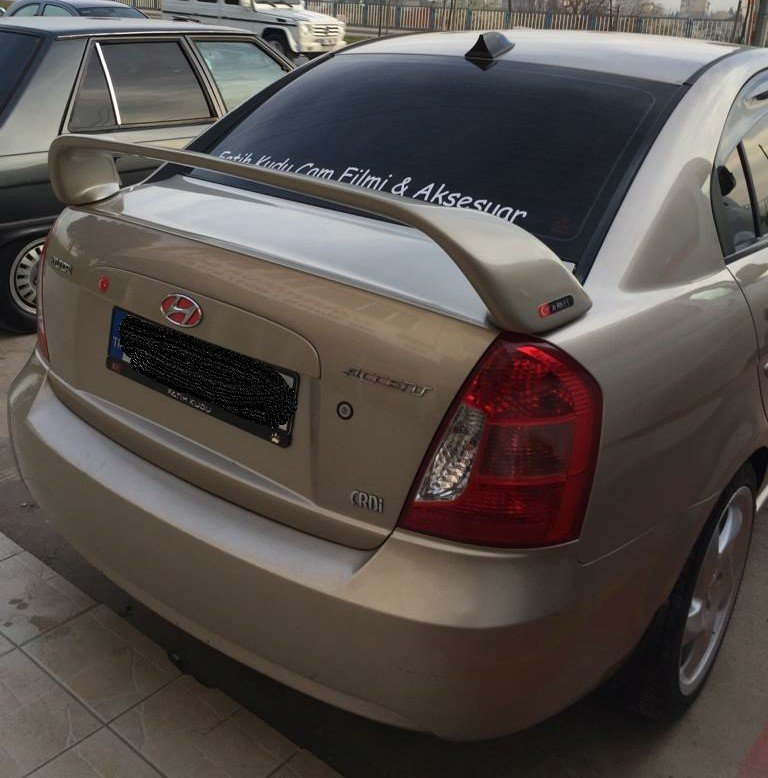 Hyundai Accent Era Yüksek Spoiler