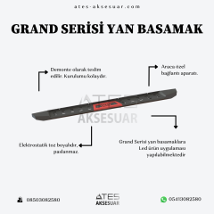 DACIA STEPWAY 2013-2019 (180cm) Grand Serisi Yan Basamak